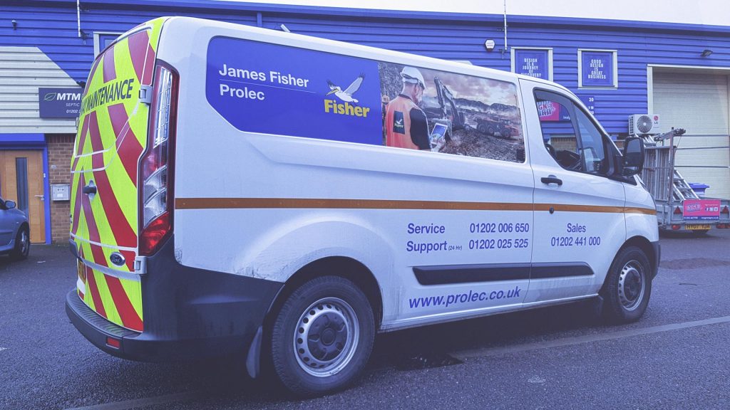 Portfolio - James Fisher Prolec Vehicle Wrapping