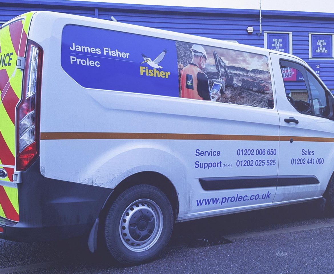 Portfolio - James Fisher Prolec Vehicle Wrapping