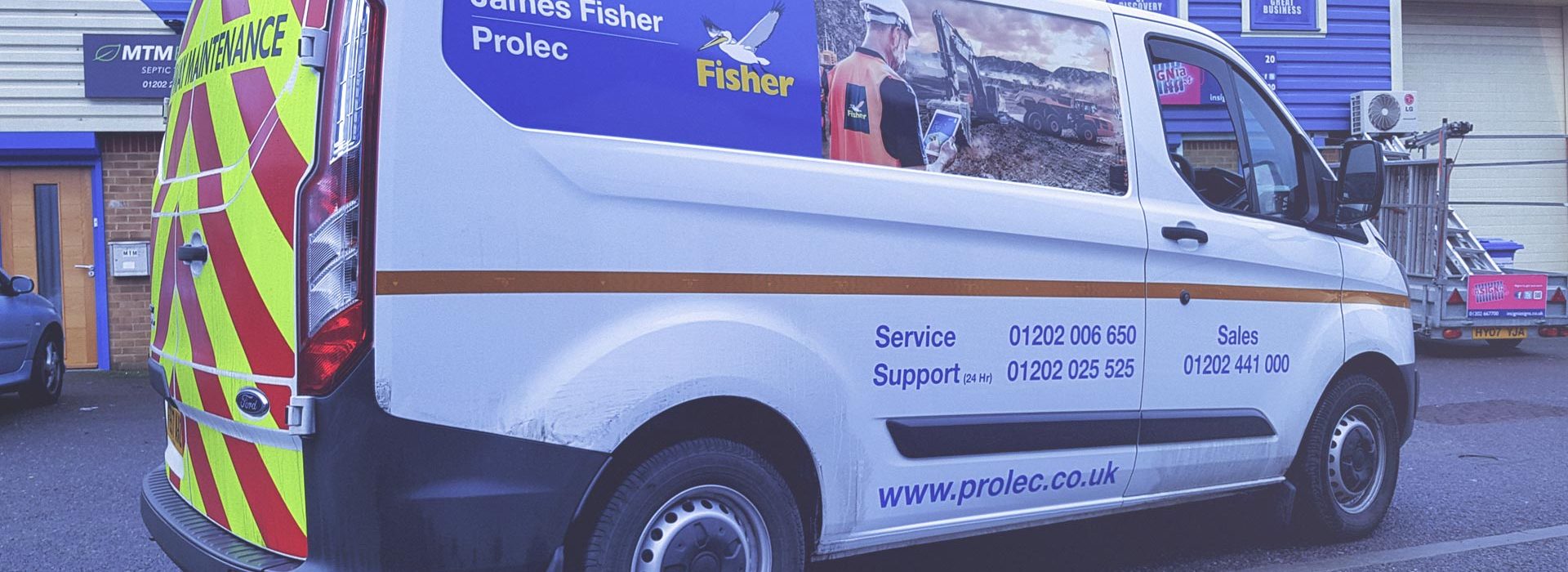 Portfolio - James Fisher Prolec Vehicle Wrapping
