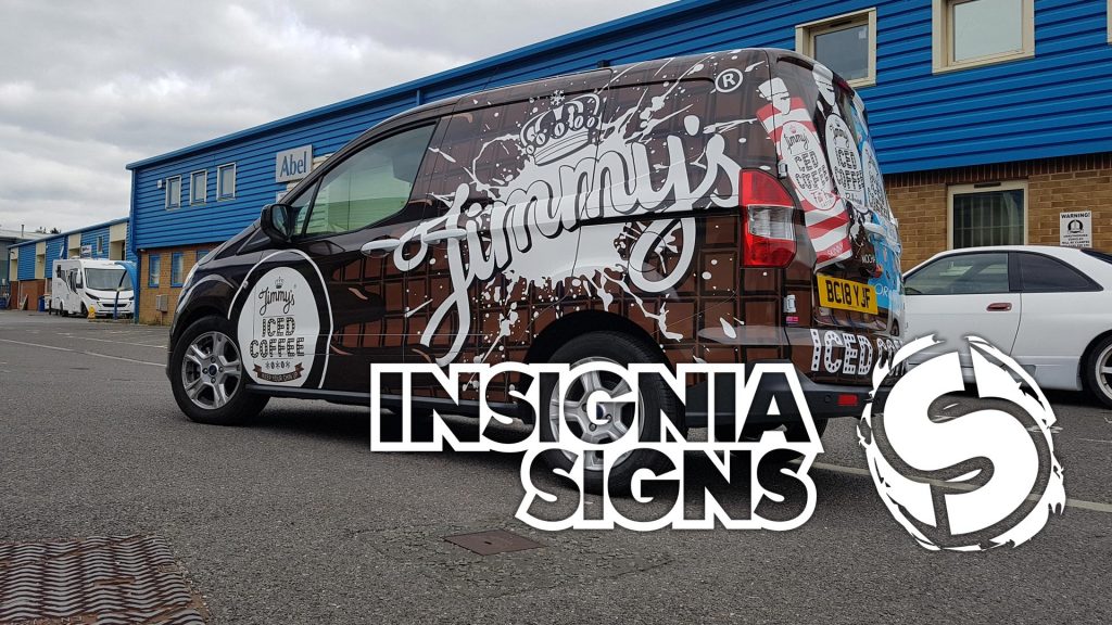 About Insignia Signs - Jimmy's Vehicle Wrap