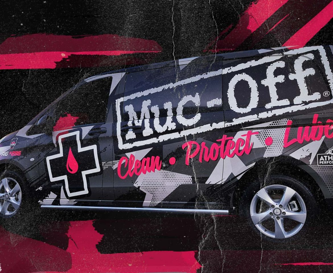 Muc-Off Vehicle Wrap by Insignia Signs Poole