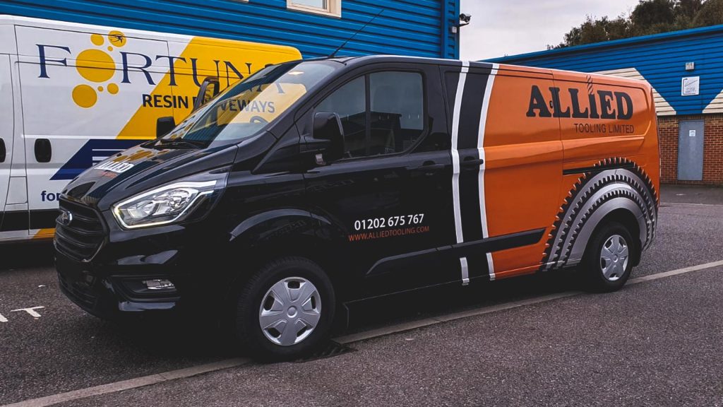 Portfolio - Allied Tooling Ltd Van - Vehicle Wrap