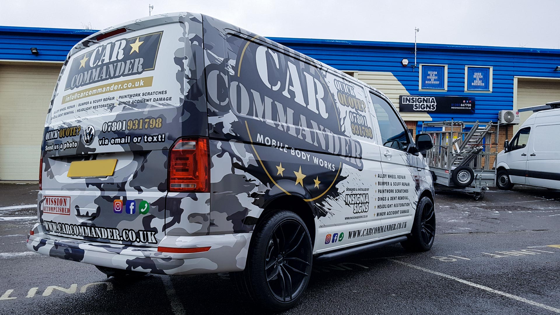 Car Commander Vehicle Wrap by Insignia Signs Poole Bournemouth