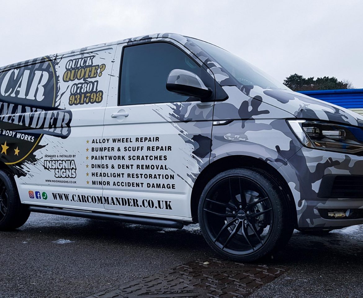 Portfolio - Car Commander Van - Vehicle Wrap