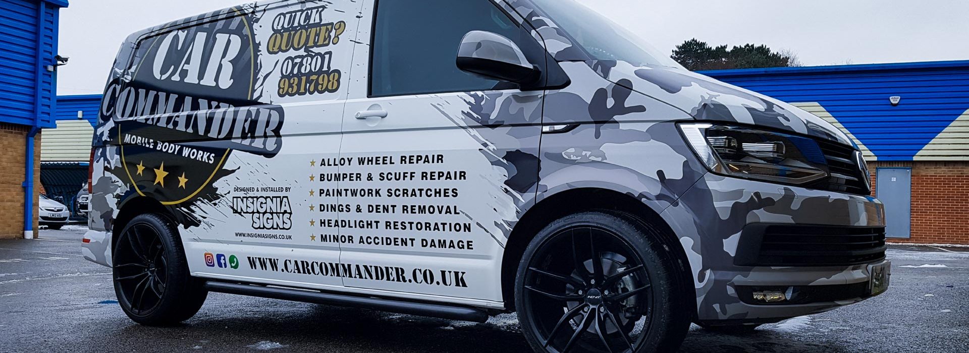 Portfolio - Car Commander Van - Vehicle Wrap