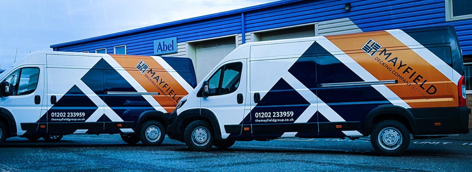 Portfolio - Mayfield Decking Company - Vehicle Wrap