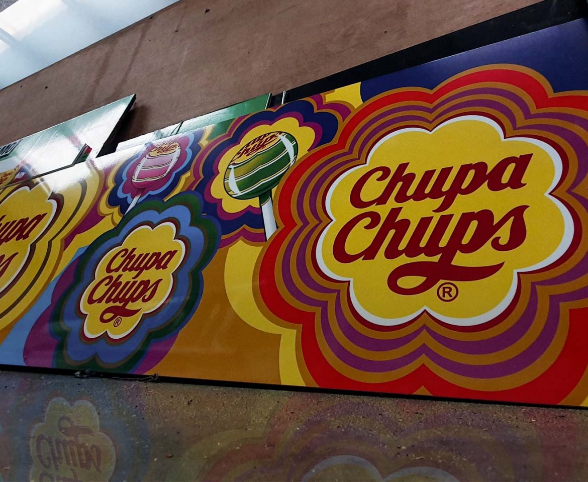 Portfolio - Chupa Chops Arcade Machine Print - Insignia Signs