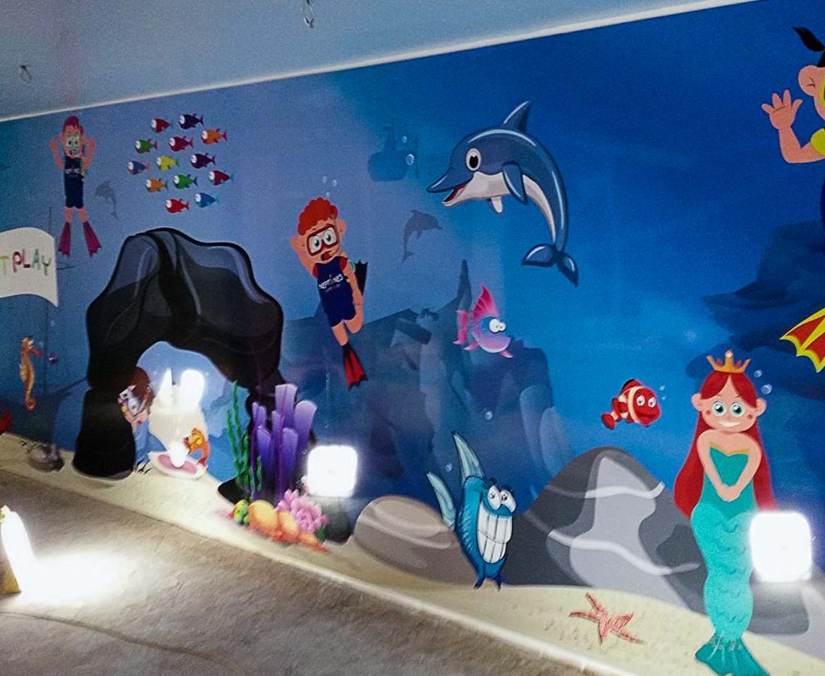 Portfolio - Neptunes Soft Play Playwall - Insignia Signs