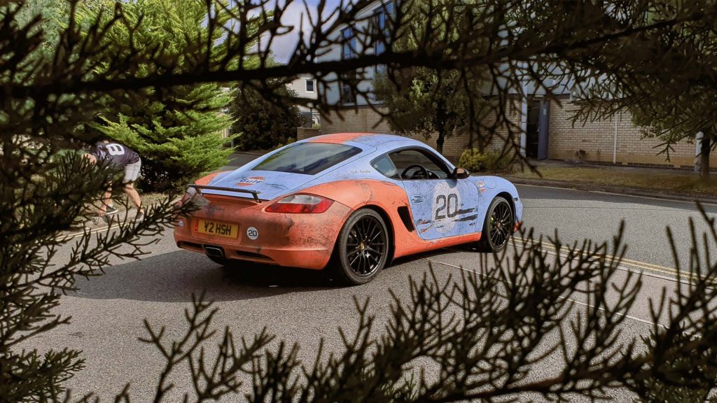 Portfolio - Porsche Gulf Car Vehicle Wrap - Promo