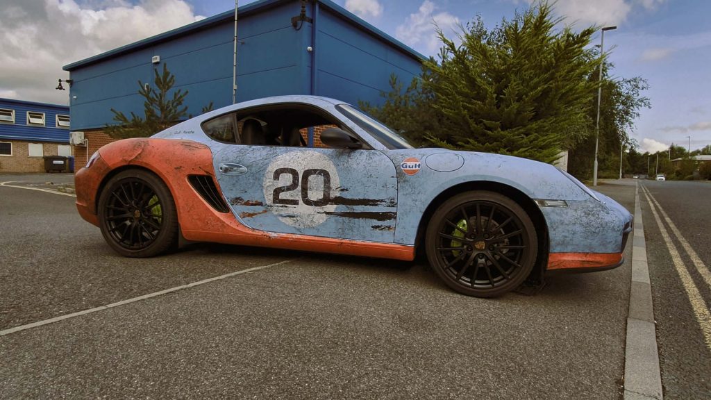 Portfolio - Porsche Gulf Car Vehicle Wrap - Side