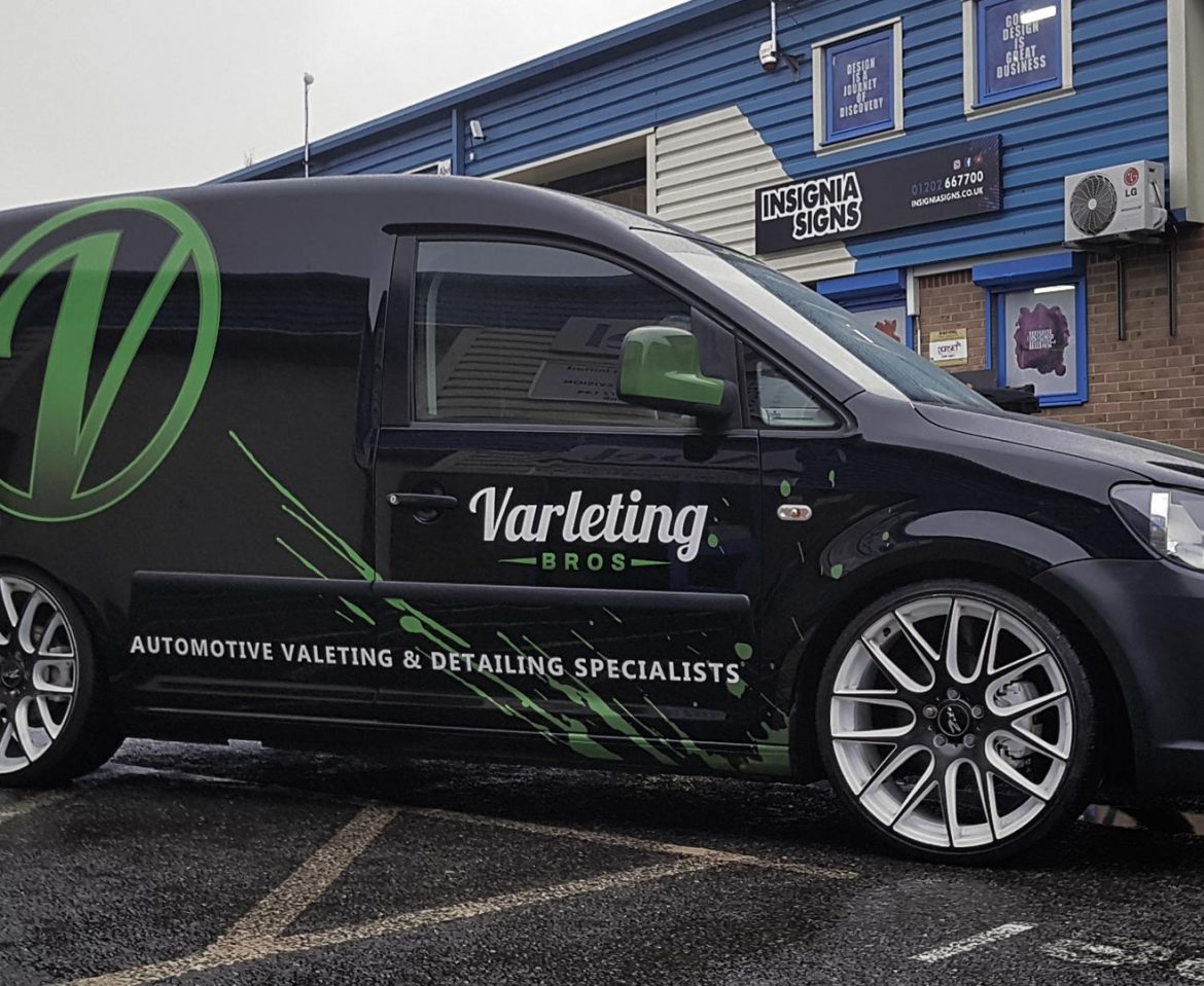 Portfolio - Varleting Bros Vehicle Wrap - Insignia Signs