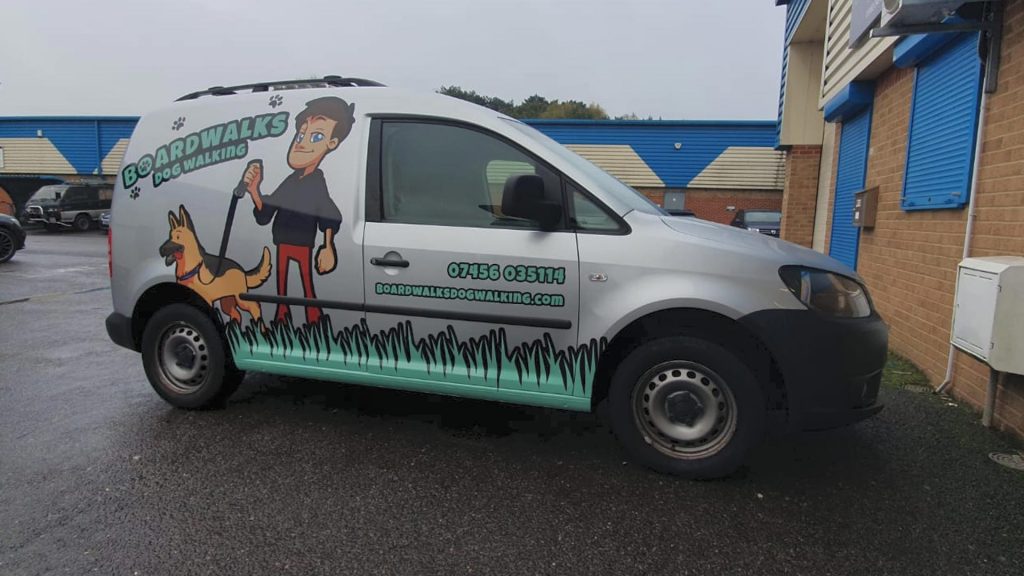 Portfolio - Boardwalks Van Wrap - Insignia Signs