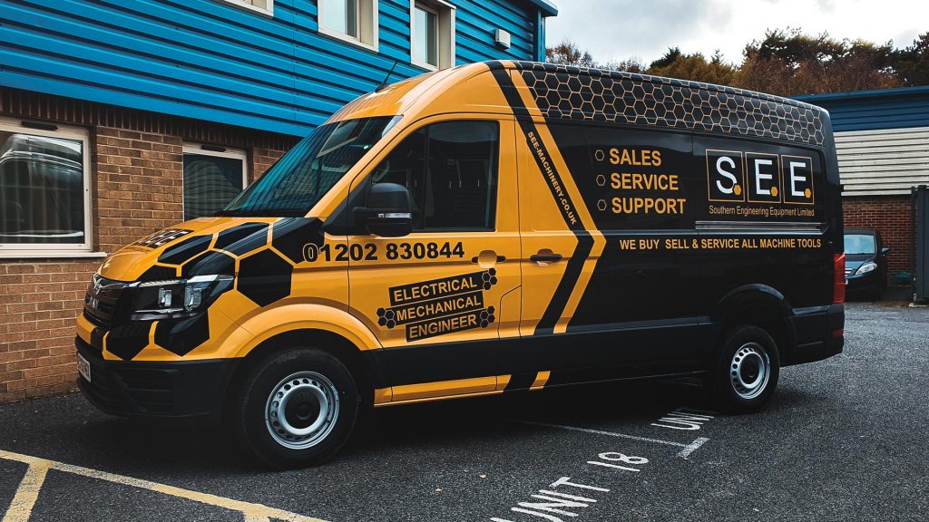Portfolio - Southern Engineering Equipment Ltd Van Wrap - Insignia Signs