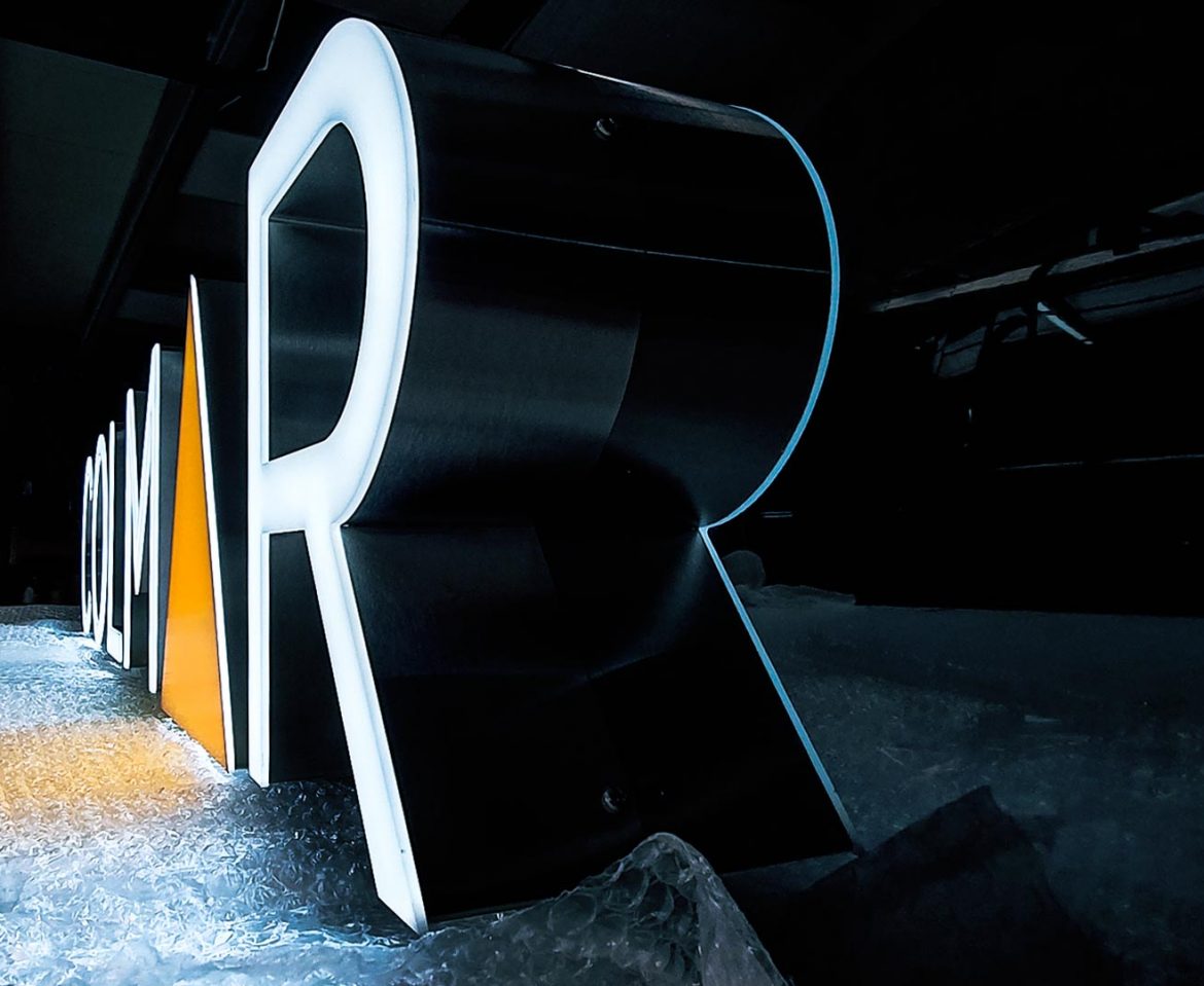 Portfolio - Colmar Construction Ltd Illuminated Sign Side - Insignia Signs