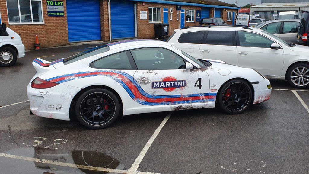 Martini Racing Sports Car Wrap - Insignia Signs Portfolio Poole Bournemouth