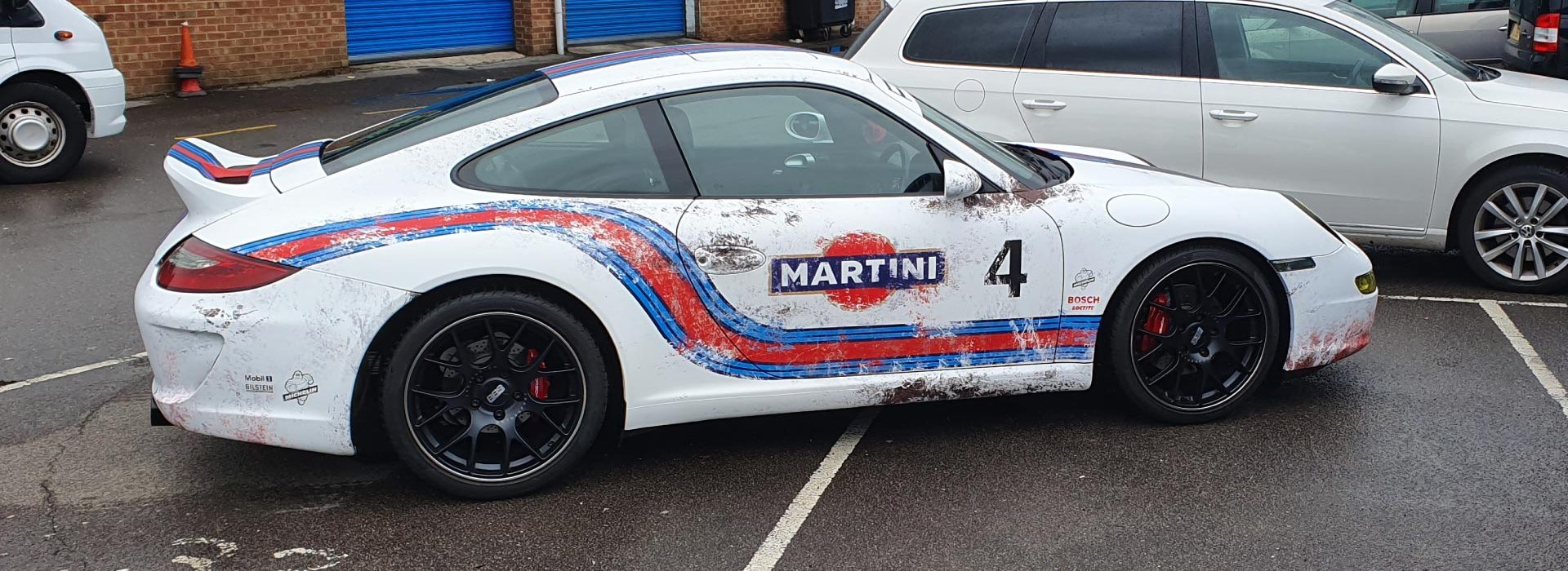 Martini Racing Sports Car Wrap - Insignia Signs Portfolio Poole Bournemouth